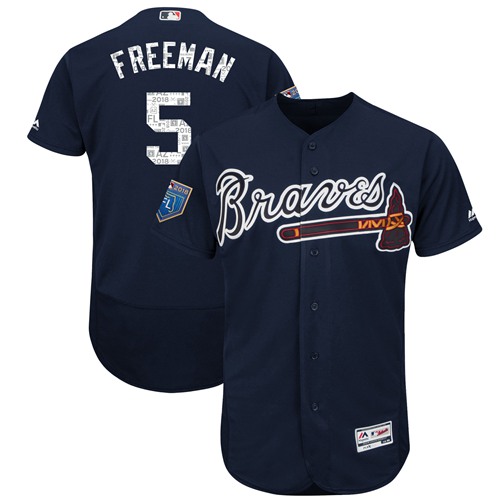 navy blue braves jersey